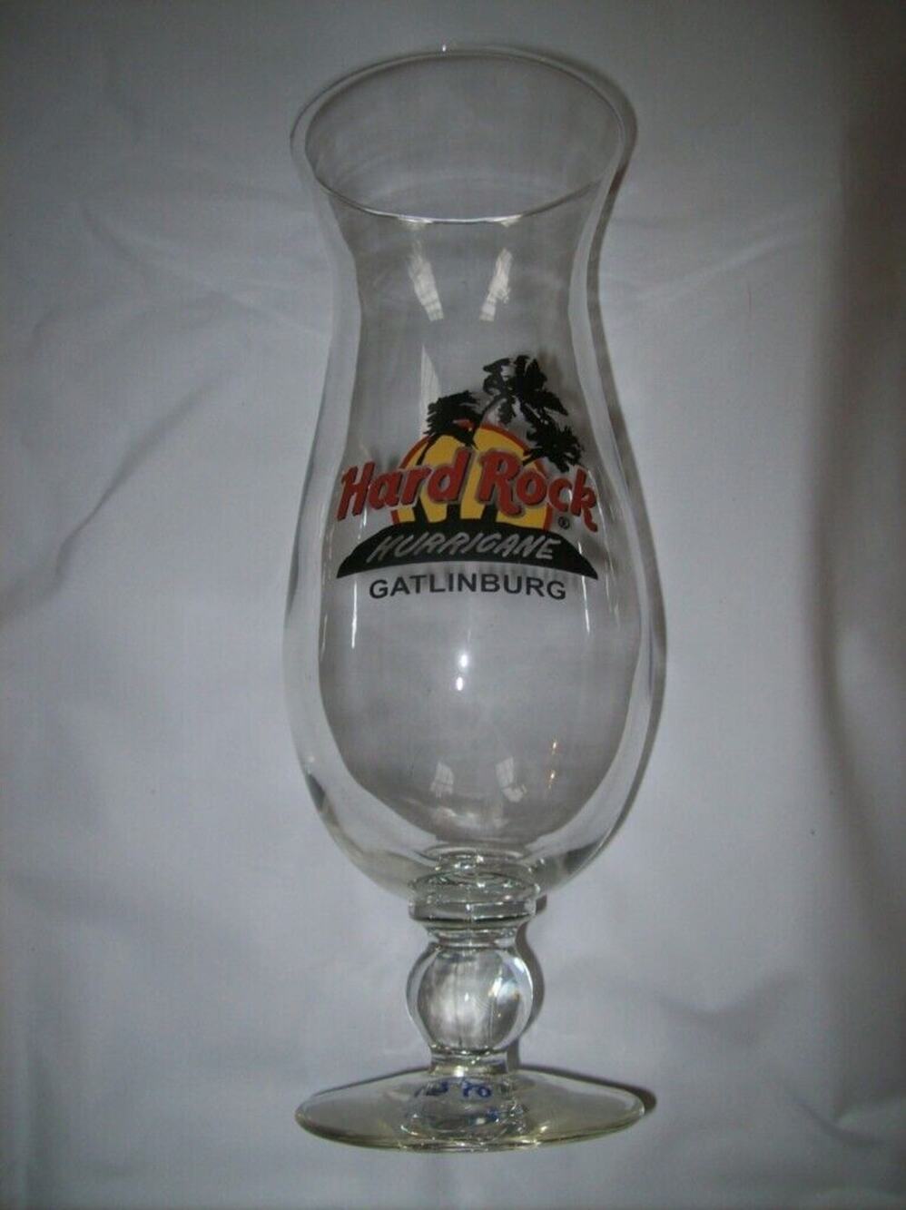 Hard Rock Cafe Gatlinburg Hurricane Glass -071118